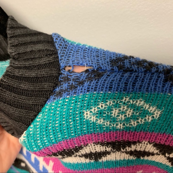 Retro Sweater Made in USA Cotton Large Women’s - Picture 8 of 8